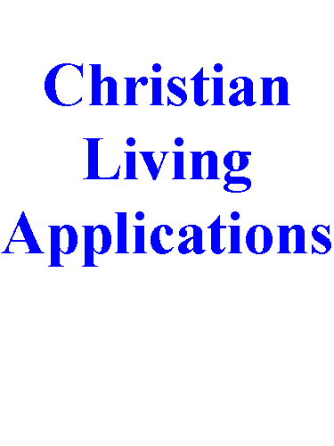 Christian living Application